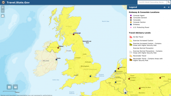 State Dept Embassies 