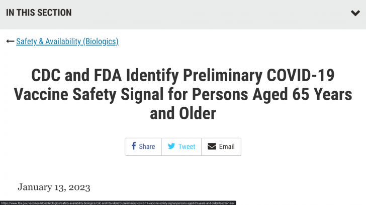 Vaccine safety study