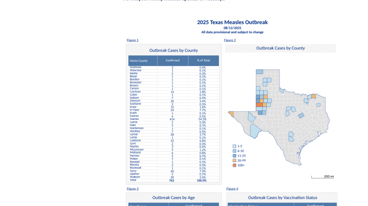 Texas Measles 2025