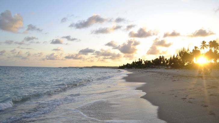 brazil beach at sunrise