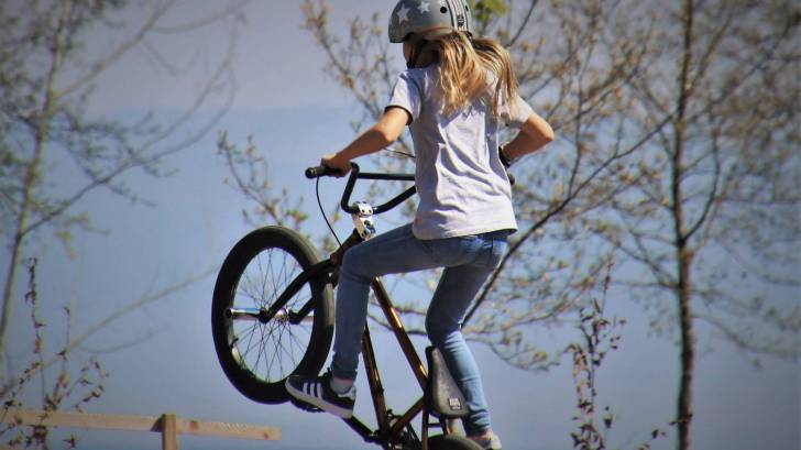 bmx bike girl rider