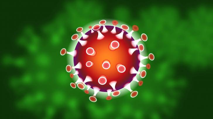 coronavirus depiction