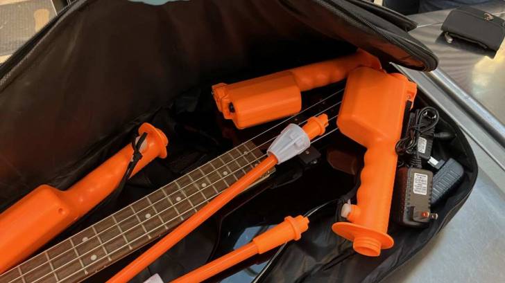 Electronic cattle prods at airport screening