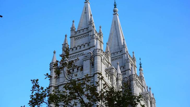 morman temple in salt lake city