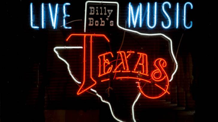 texas neon sign