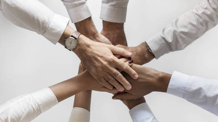 all hands in for solution