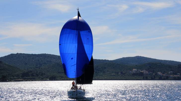 sail boat in the southern seas