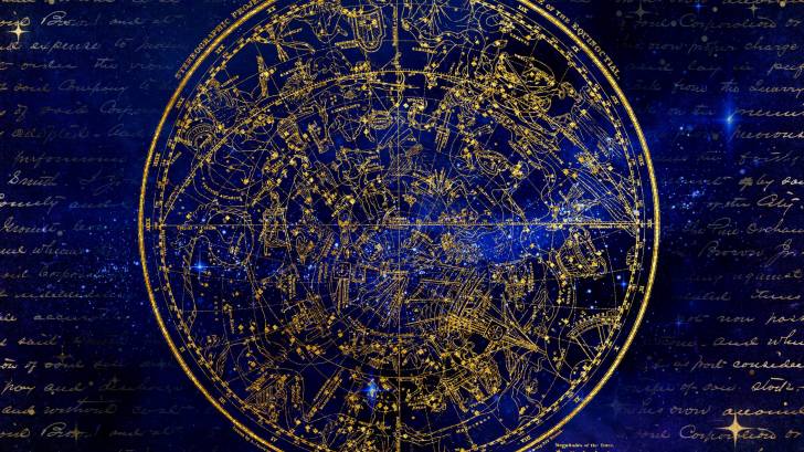 southern hemisphere star map