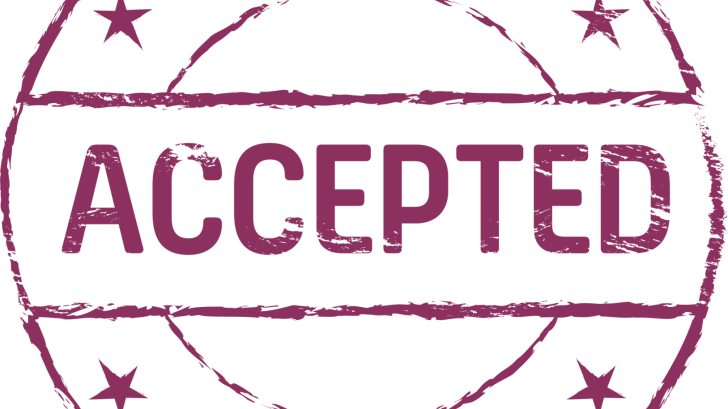 accepted stamp for approval