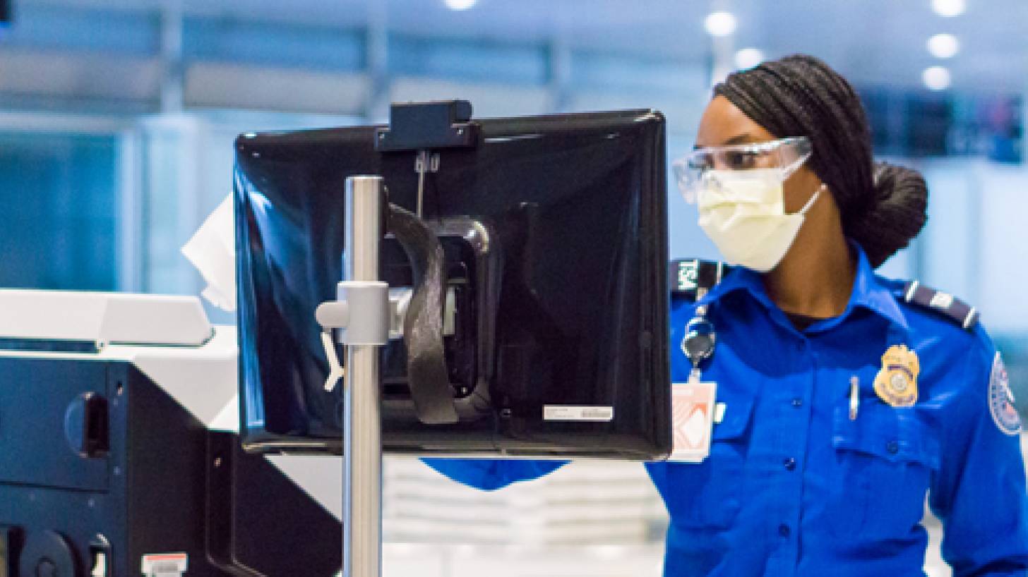 tsa security monitoring screen