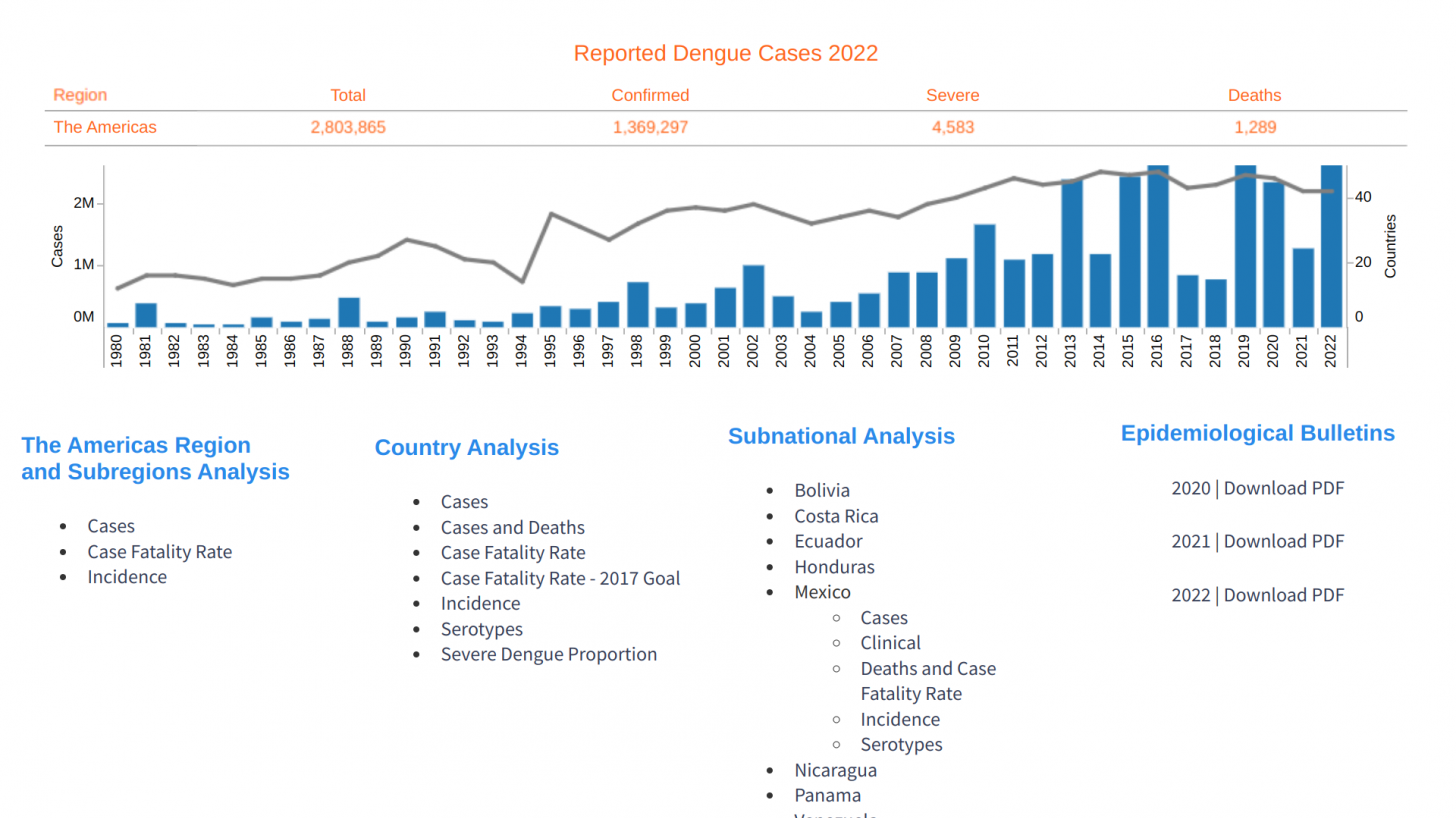 Dengue cases 2022