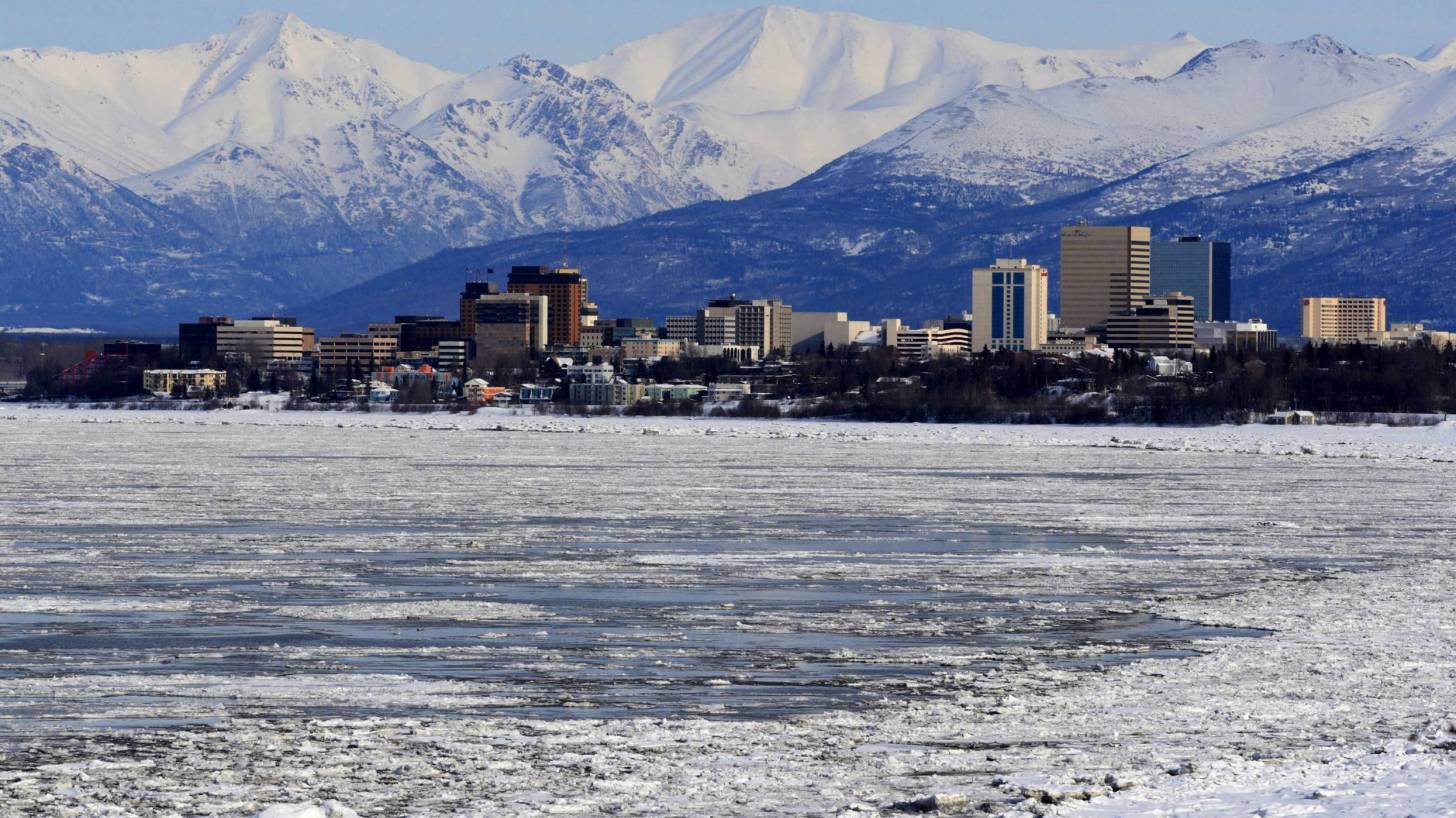 anchorage alaska skyline