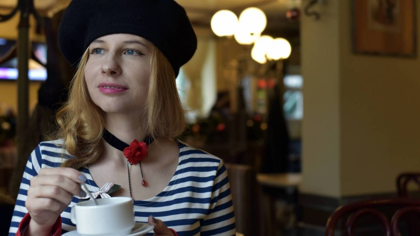 french woman contemplating an hpv test
