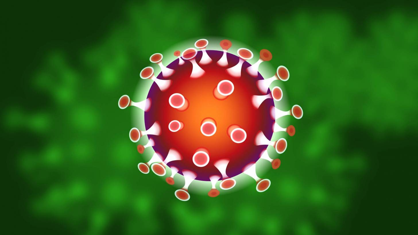 coronavirus depiction