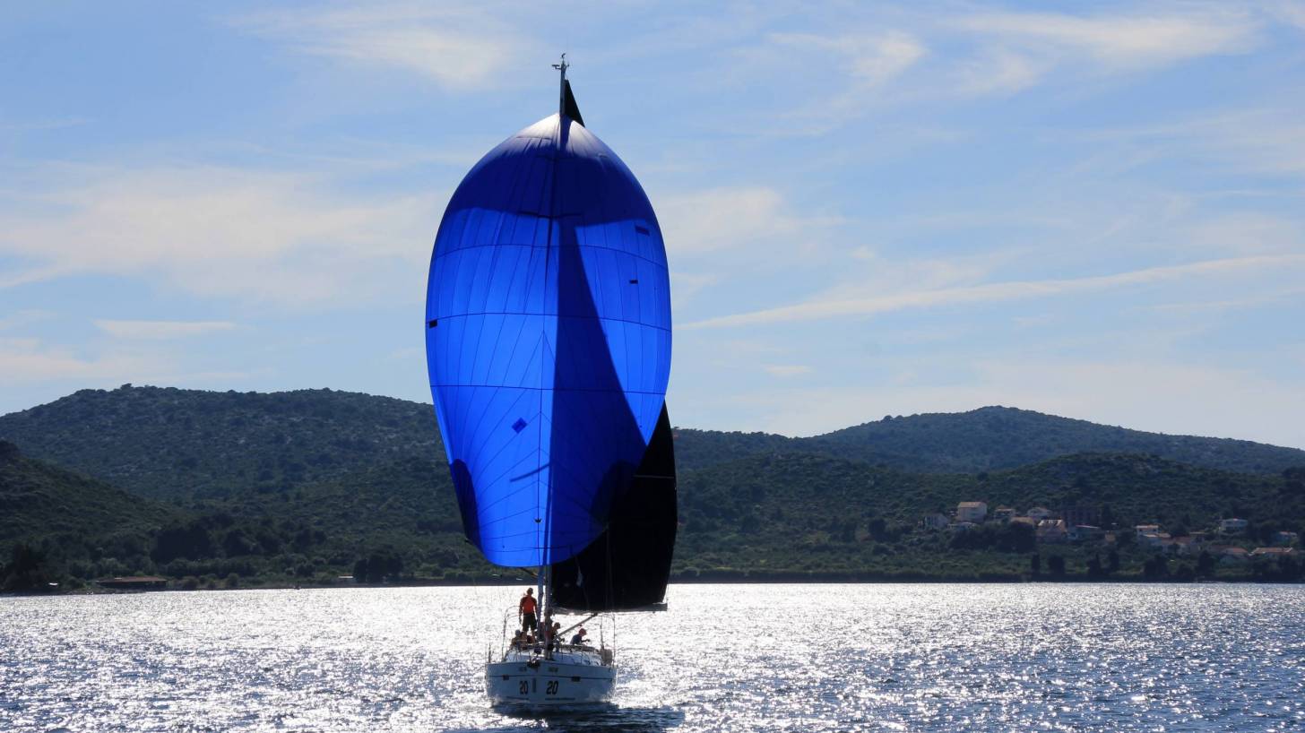sail boat in the southern seas