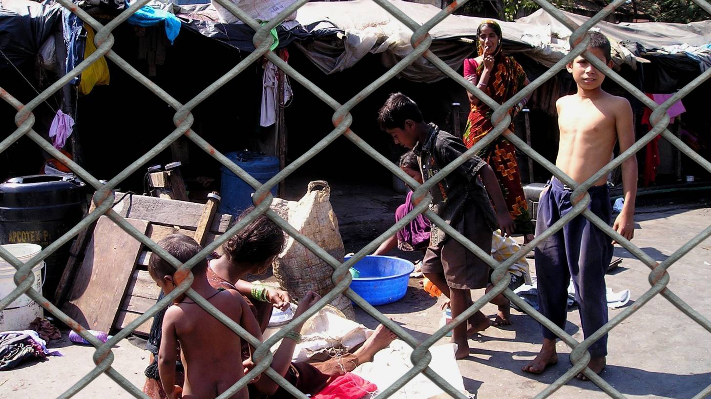 india slum
