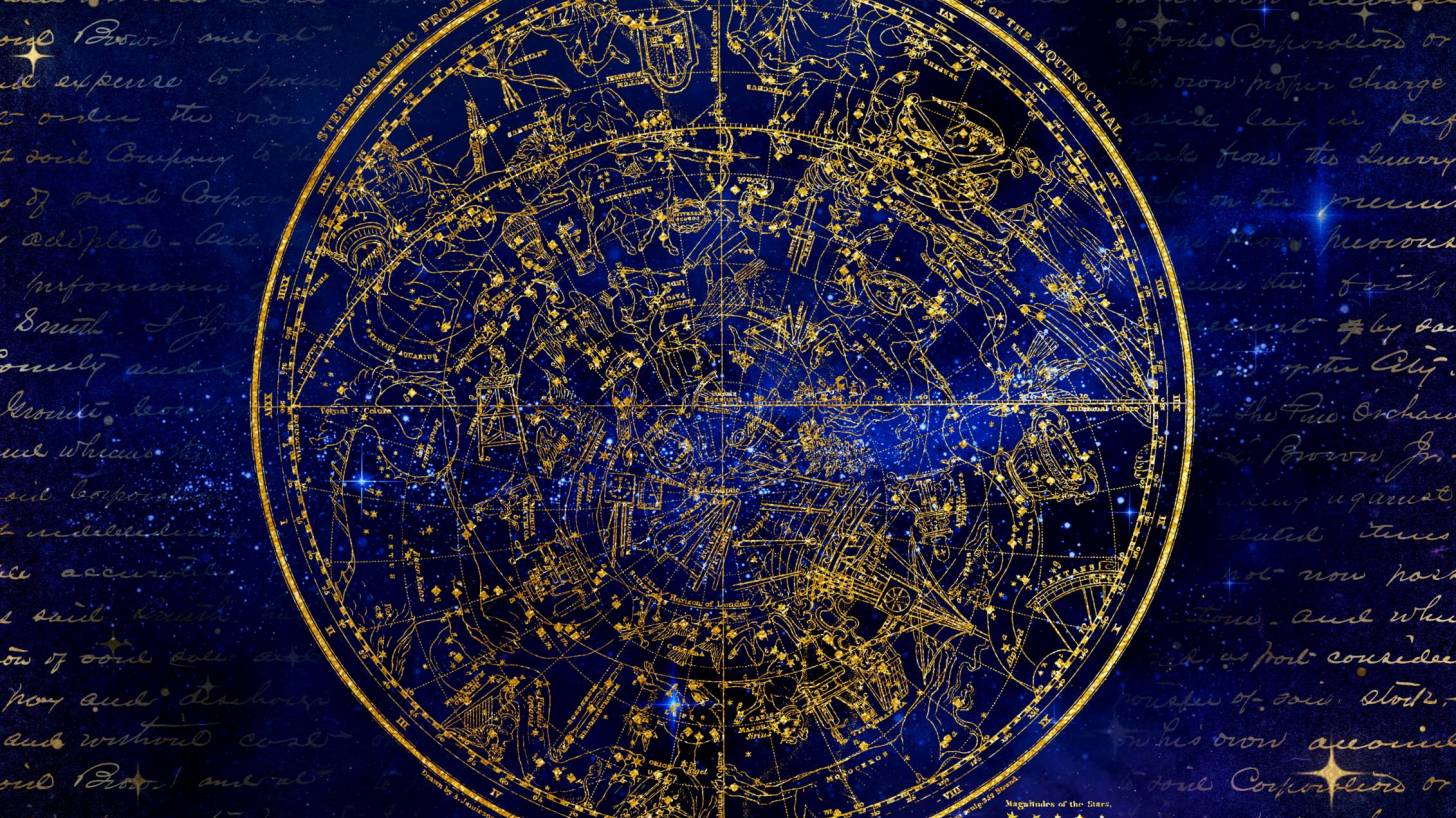 southern hemisphere star map