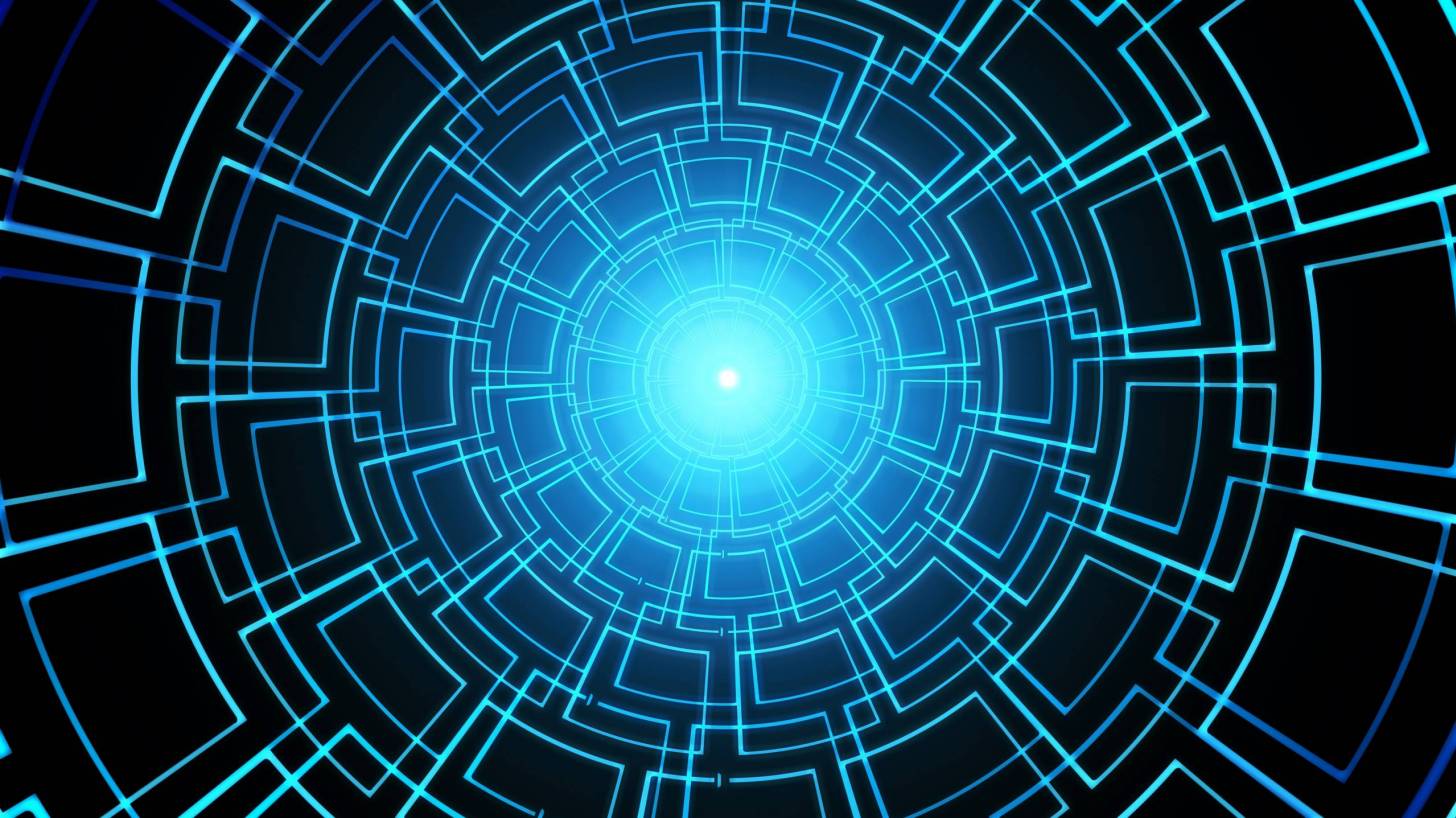 Artificial intelligence blue screen