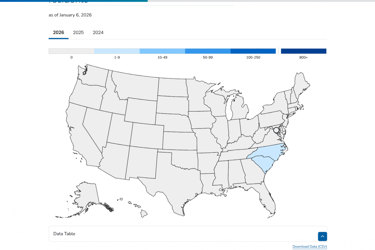 North and South Carolina Report Measles Cases in 2026