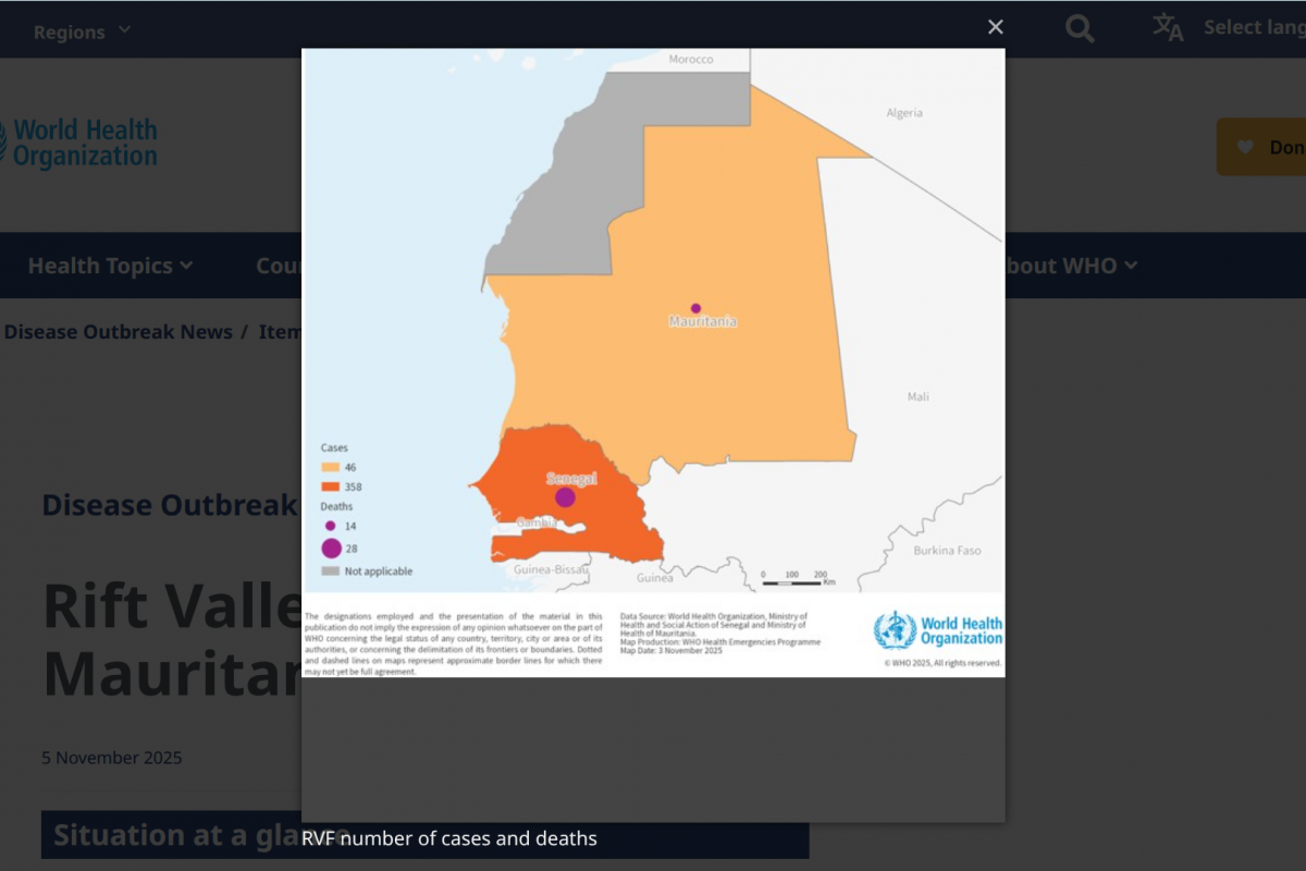 $3.5 Million Helps Fund Rift Valley Fever Vaccine Candidate