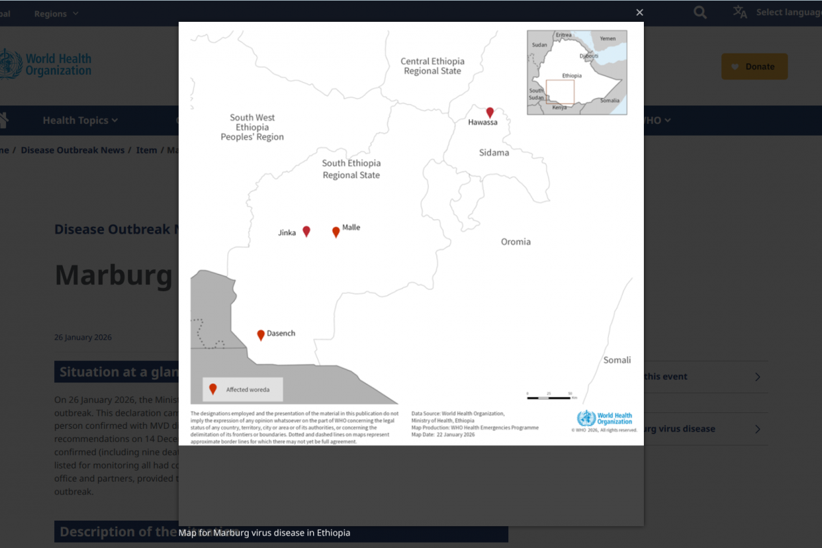 Ethiopia's Marburg Virus Disease Outbreak Ends