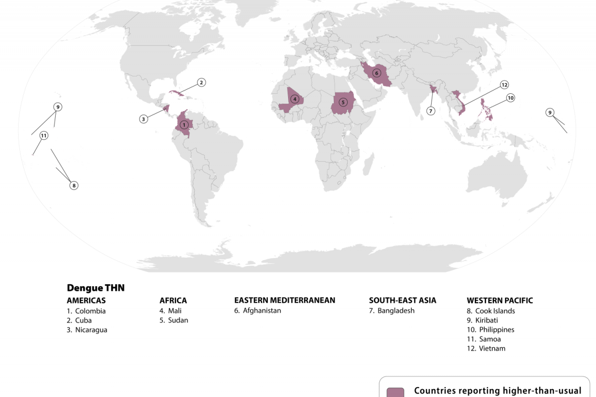 Global Dengue Alert Doesn't Include Florida