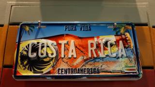 costa rican license plate