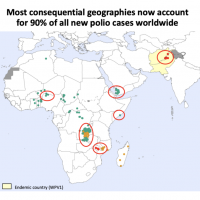 Polio eradication in children