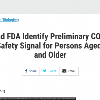 Vaccine safety study