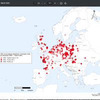 Bird flu cases in Europe 2023