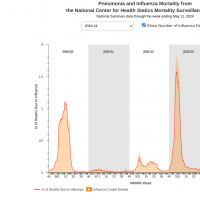 flu death trend