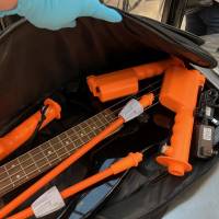 Electronic cattle prods at airport screening