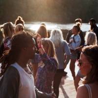 party with all differnt people