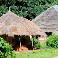 village in guinea africa