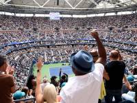 Fans at the US Open