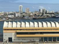 san juan puerto rico frmo the air, 