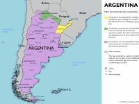 map of argentina